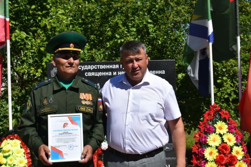 В Кайбицах отметили День пограничника