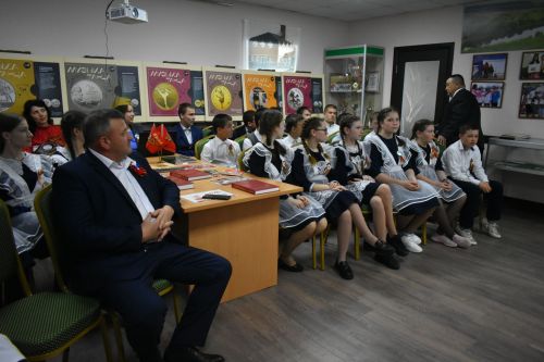 Кайбыч ягы музеенда «Кайбыч районы — Бөек Ватан сугышы елларында» дип исемләнгән батырлык дәресе үтте