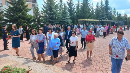 В  Кайбицах отметили День памяти и скорби