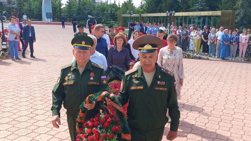 В  Кайбицах отметили День памяти и скорби