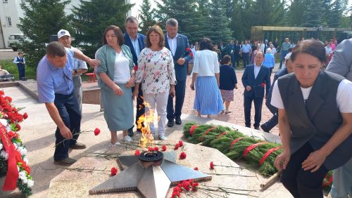 В  Кайбицах отметили День памяти и скорби