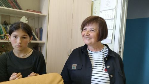 В редакцию газеты «Кайбыч таңнары» («Кайбицкие зори») заглянули ребята из пришкольного лагеря «Дубок» Молькеевской школы