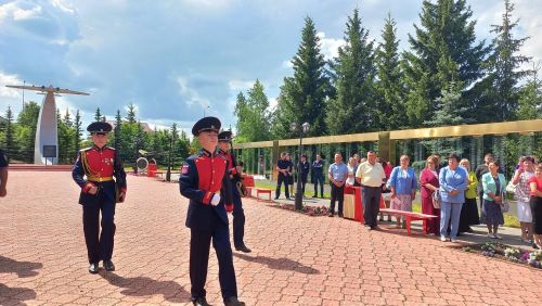 В  Кайбицах отметили День памяти и скорби