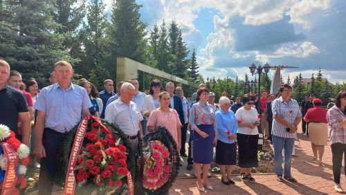В  Кайбицах отметили День памяти и скорби