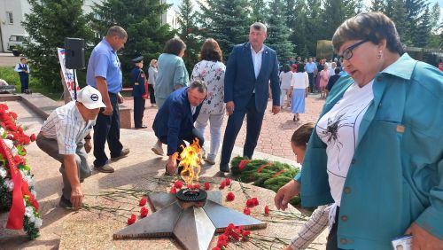 В  Кайбицах отметили День памяти и скорби