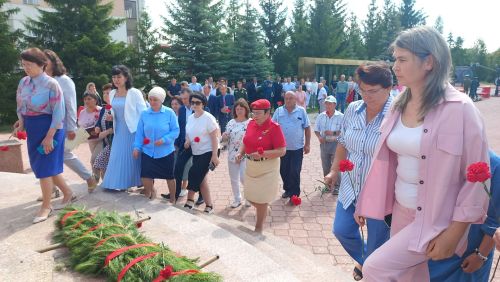 В  Кайбицах отметили День памяти и скорби