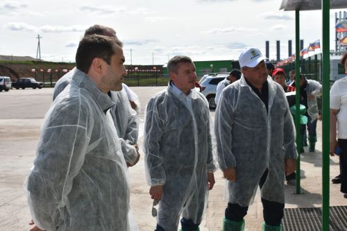 В Кайбицах побывал директор департамента животноводства и племенного дела Минсельхоза РФ
