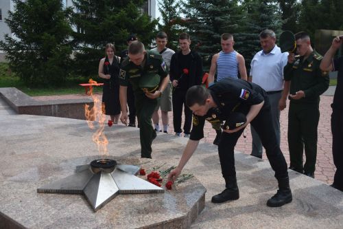 В Кайбицах глава района встретился с отслужившими юношами