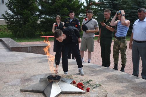 В Кайбицах глава района встретился с отслужившими юношами