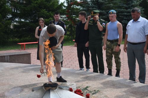 В Кайбицах глава района встретился с отслужившими юношами