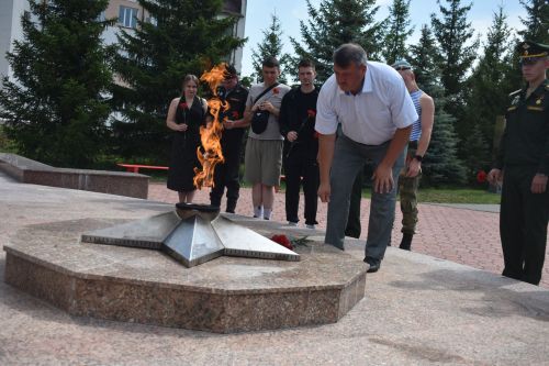 В Кайбицах глава района встретился с отслужившими юношами