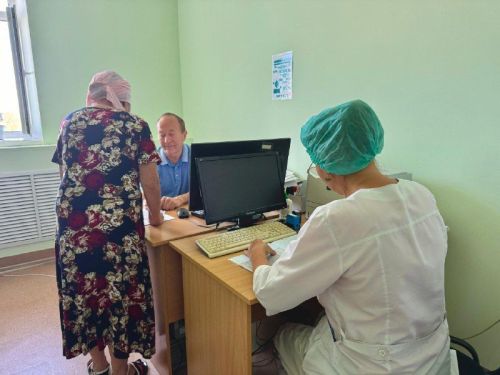 Врач-нарколог из Республиканского клинического наркологического диспансера посетил Кайбицкую ЦРБ