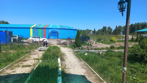 Олы Кайбычтагы ял паркында төзекләндерү эшләре дәвам итә
