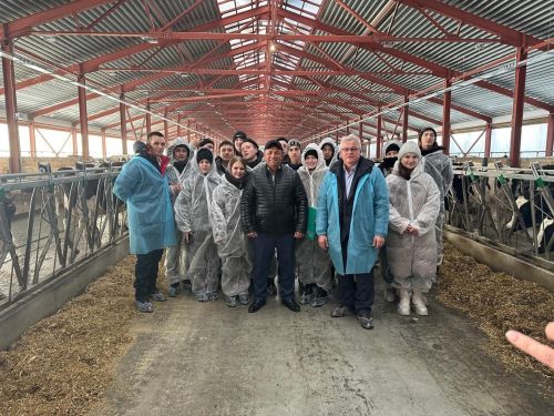 В Чутеевской школе Кайбицкого района прошла торжественная церемония вручения аттестатов выпускникам агрокласса