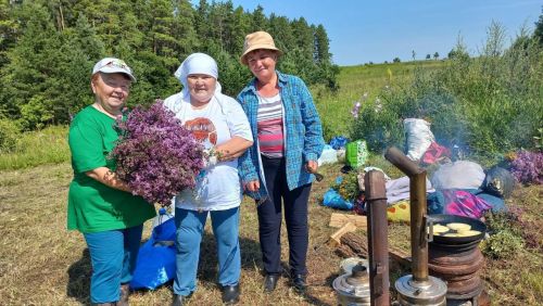 Борындык авылында районның аккалфаклылары һәм ветераннар советлары рәисләре катнашында Мәтрүшкә бәйрәме узды