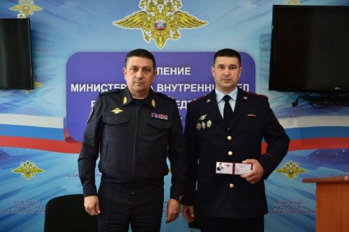 Глава МВД Татарстана представил личному составу нового руководителя ОМВД России по Кайбицкому району