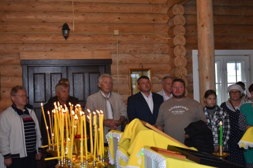 В церковь села Большое Подберезье доставлены мощи святых