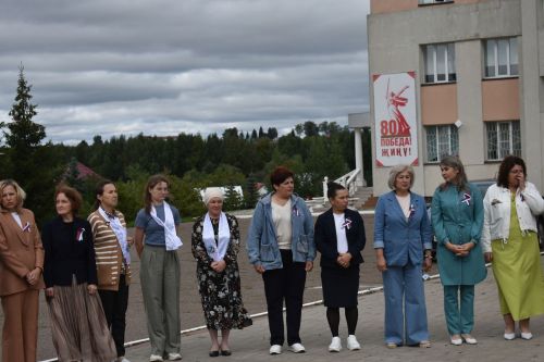 В Кайбицах отметили День государственного флага России