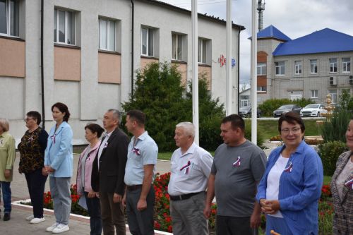 В Кайбицах отметили День государственного флага России