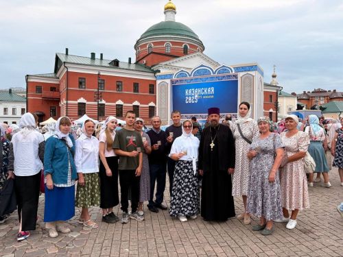 Делегация православных жителей Кайбицкого района приняла участие в праздничном богослужении