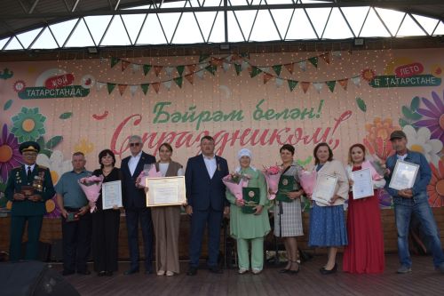 На мероприятии, приуроченном Дню Республики Татарстан, наградили кайбичан