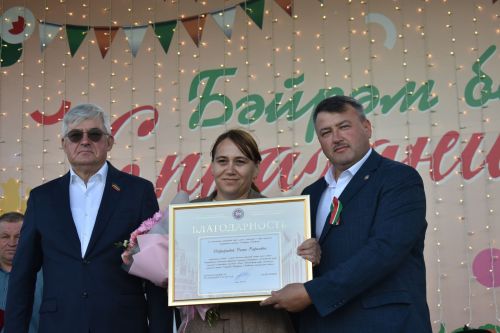 На мероприятии, приуроченном Дню Республики Татарстан, наградили кайбичан