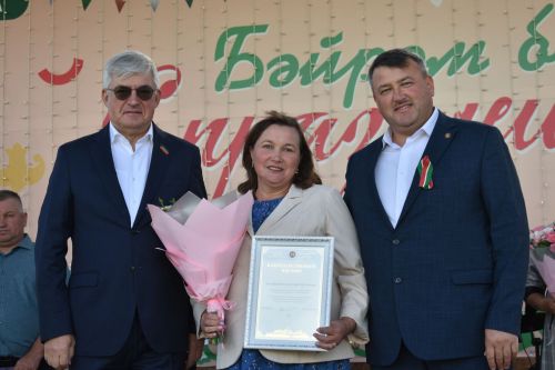 На мероприятии, приуроченном Дню Республики Татарстан, наградили кайбичан