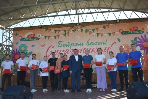 В Кайбицах состоялось праздничное мероприятие по случаю Дня республики