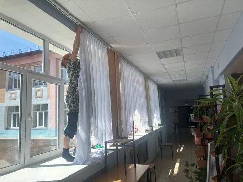 В Большекайбицкой школе кипит подготовка к новому учебному году
