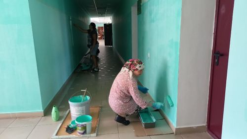 В Большекайбицкой школе кипит подготовка к новому учебному году