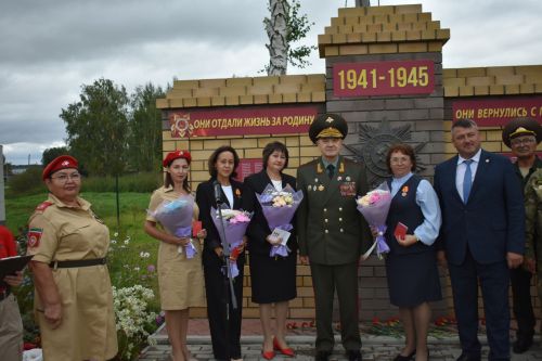 В селе Корноухове открыли бюст Ивана Субботина — полного кавалера ордена Славы
