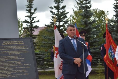 В парке Победы в Кайбицах открылся мемориал «Танк Победы»