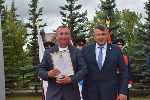 В парке Победы в Кайбицах открылся мемориал «Танк Победы»