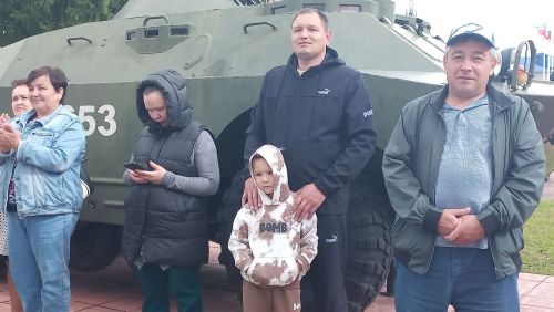 В парке Победы в Кайбицах открылся мемориал «Танк Победы»