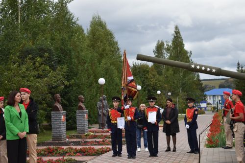 В парке Победы в Кайбицах открылся мемориал «Танк Победы»