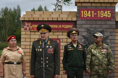 В селе Корноухове открыли бюст Ивана Субботина — полного кавалера ордена Славы