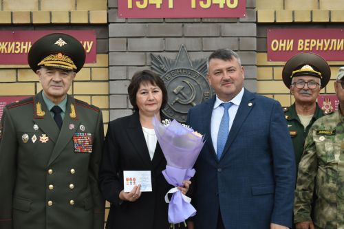 В селе Корноухове открыли бюст Ивана Субботина — полного кавалера ордена Славы