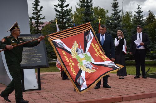 В парке Победы в Кайбицах открылся мемориал «Танк Победы»