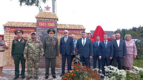 В селе Корноухове открыли бюст Ивана Субботина — полного кавалера ордена Славы