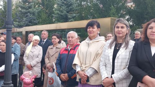 В парке Победы в Кайбицах открылся мемориал «Танк Победы»