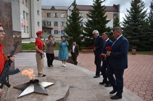 В парке Победы в Кайбицах открылся мемориал «Танк Победы»