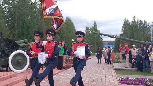 В парке Победы в Кайбицах открылся мемориал «Танк Победы»