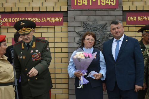 В селе Корноухове открыли бюст Ивана Субботина — полного кавалера ордена Славы
