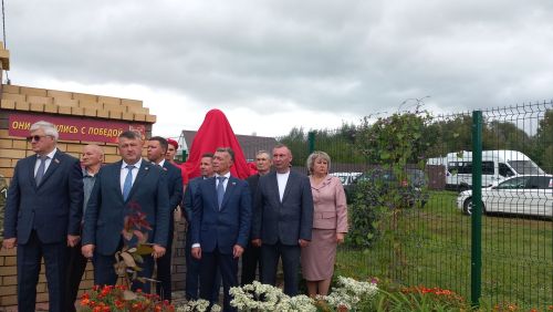 В селе Корноухове открыли бюст Ивана Субботина — полного кавалера ордена Славы
