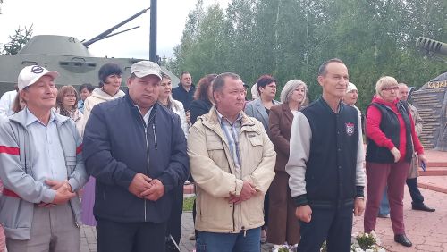 В парке Победы в Кайбицах открылся мемориал «Танк Победы»