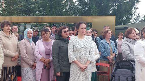 В парке Победы в Кайбицах открылся мемориал «Танк Победы»