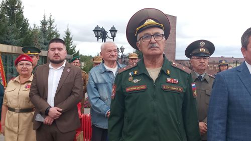 В парке Победы в Кайбицах открылся мемориал «Танк Победы»