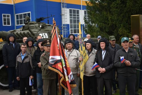 В парке Победы в Кайбицах открылся мемориал «Танк Победы»