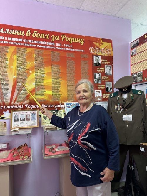 В Большеподберезинской  школе имени А. Е. Кошкина успешно функционирует школьный музей