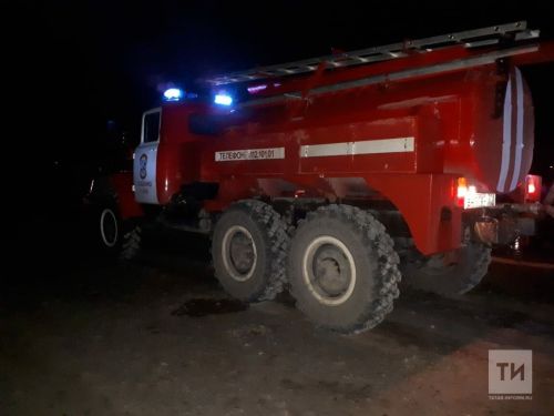 Погибшими во время пожара в Буинске оказались двое работников пожарной части